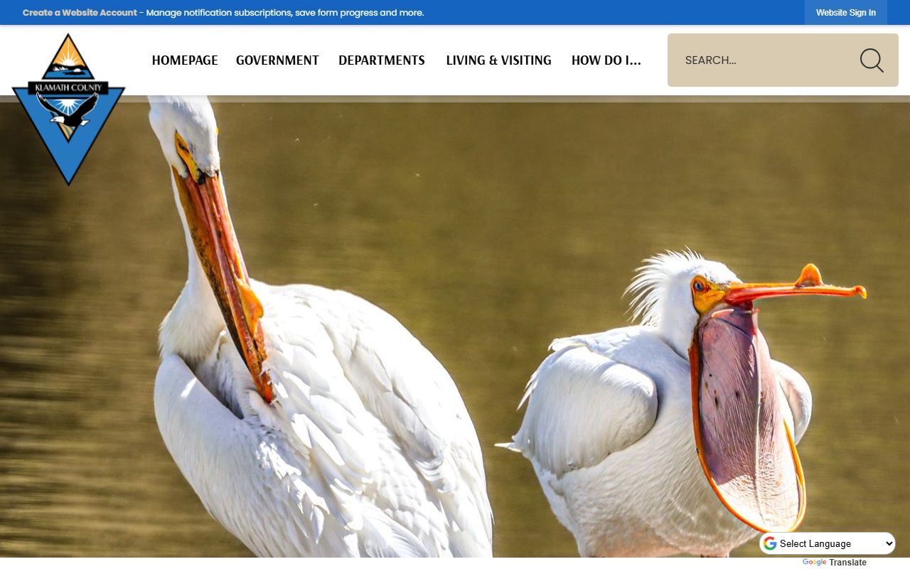 Klamath County jail roster county homepage